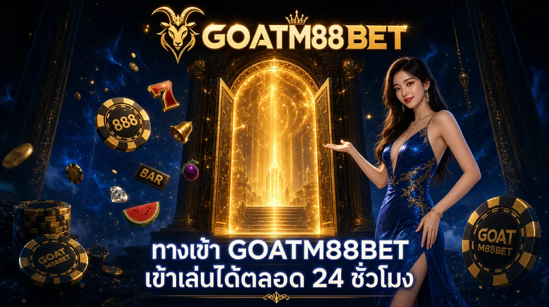 ทางเข้า GOATM88BET ลิงก์ทางการ เข้าเล่นได้ตลอด 24 ชั่วโมง