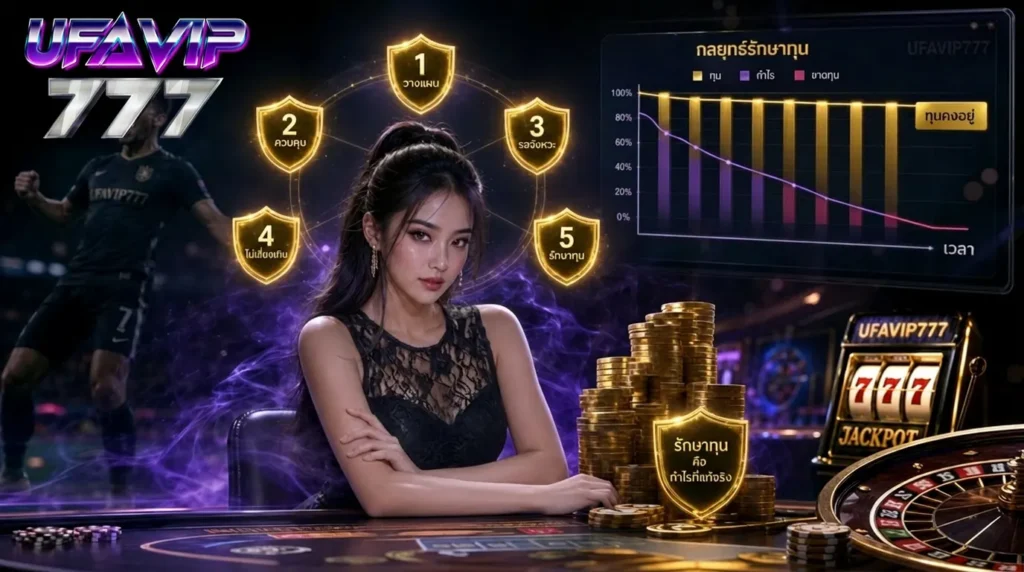 5 นิสัยของนักเล่น UFAVIP777 ที่ทุนอยู่ได้นาน วางแผน บริหารทุน เลือกเกม RTP สูง